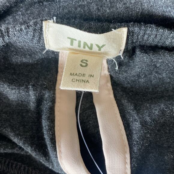 ANTHROPOLOGIE Tiny Sequin Front Tank Womens Sz Small Cream Blue Gold New Tags - Picture 7 of 7